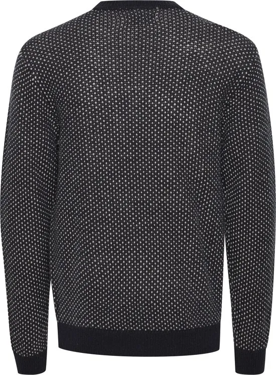 Casual Friday - Maat S - Karl structured crew neck knit Heren Trui