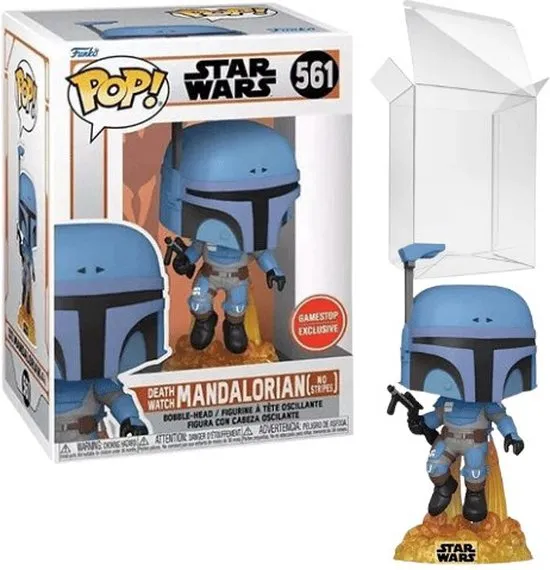 Funko Pop #561: Death Watch Mandalorian [No Stripes] Exclusive Special Edition