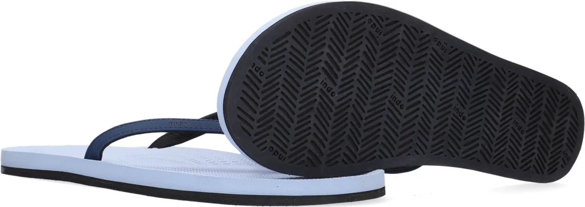 Indosole Flip Flop Color Combo - Maat 35/36 - Blauw - Vrouw