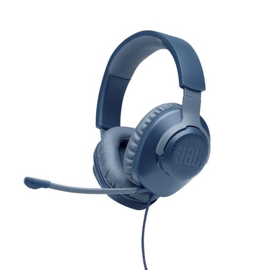 JBL Quantum 100 Blauw Gaming Headphones - Over EarJBL Quantum 100 Blauw Gaming Headphones - Over Ear
