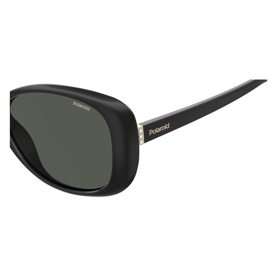 Polaroid Zonnebril Pld 4097/s 085 Dames 58 Mm Zwart/grijs