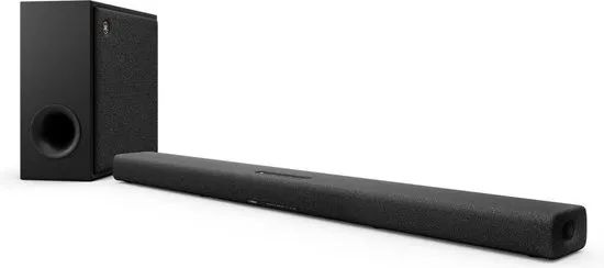 Yamaha TRUE X-BAR 50A Smart Soundbar - Draadloze Subwoofer - Carbon