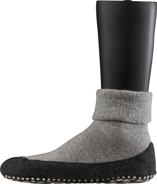 FALKE Cosyshoe Unisex Huissokken - Grijs - Maat 37/38