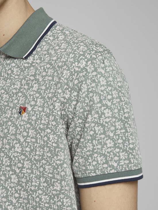 Jack & Jones - JPRBLUWIN POLO SS AOP - S - Dark Forest