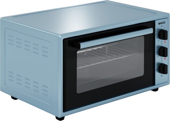 toaster, minioven, bakeoven, countertop, lightblue