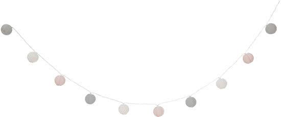 INCOMPLEET - Bloomingville Mini - Lichtsnoer - Papier - Multi-color - 7xL300 cm LED