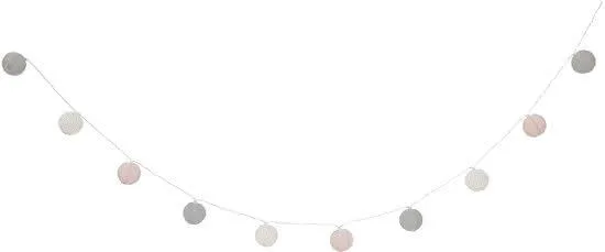 INCOMPLEET - Bloomingville Mini - Lichtsnoer - Papier - Multi-color - 7xL300 cm LED