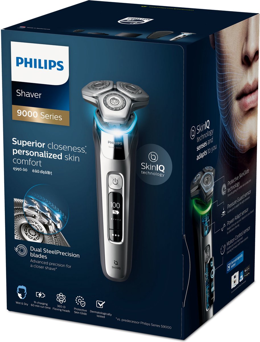 Philips Shaver Series 9000 S9987/59 - Scheerapparaat - Wet & Dry