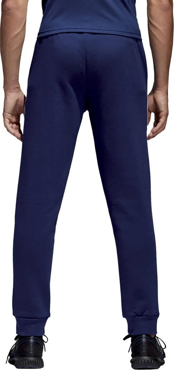 Adidas Core 18 - Maat S - Sportbroek Heren - Dark Blue/White