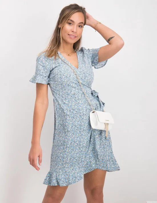 ONLY - Maat 42 - Olivia Dames Wikkeljurk