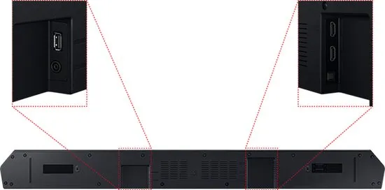 Samsung HW-Q600C - Soundbar - Inlcusief subwoofer - Europees model
