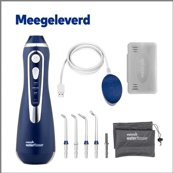 Waterpik Waterflosser Draadloos Advance WP-583 Blauw