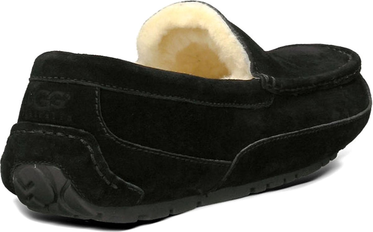 UGG - Maat 44 - Ascot Heren Sloffen - Black