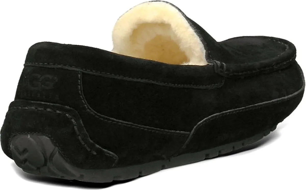 UGG - Maat 44 - Ascot Heren Sloffen - Black