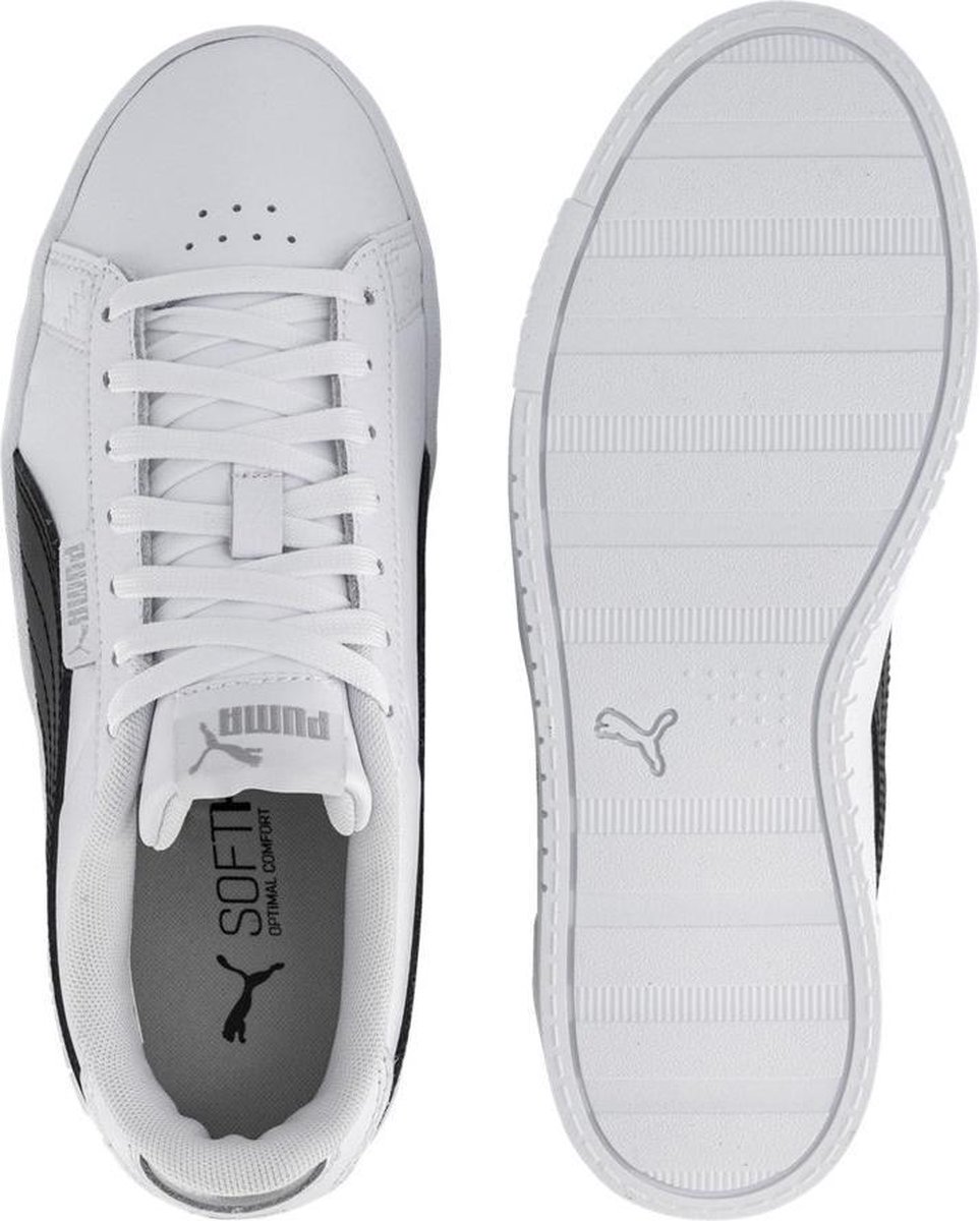 PUMA - maat 39- Jada Dames Sneakers - Puma White-Puma Black-Puma Silver