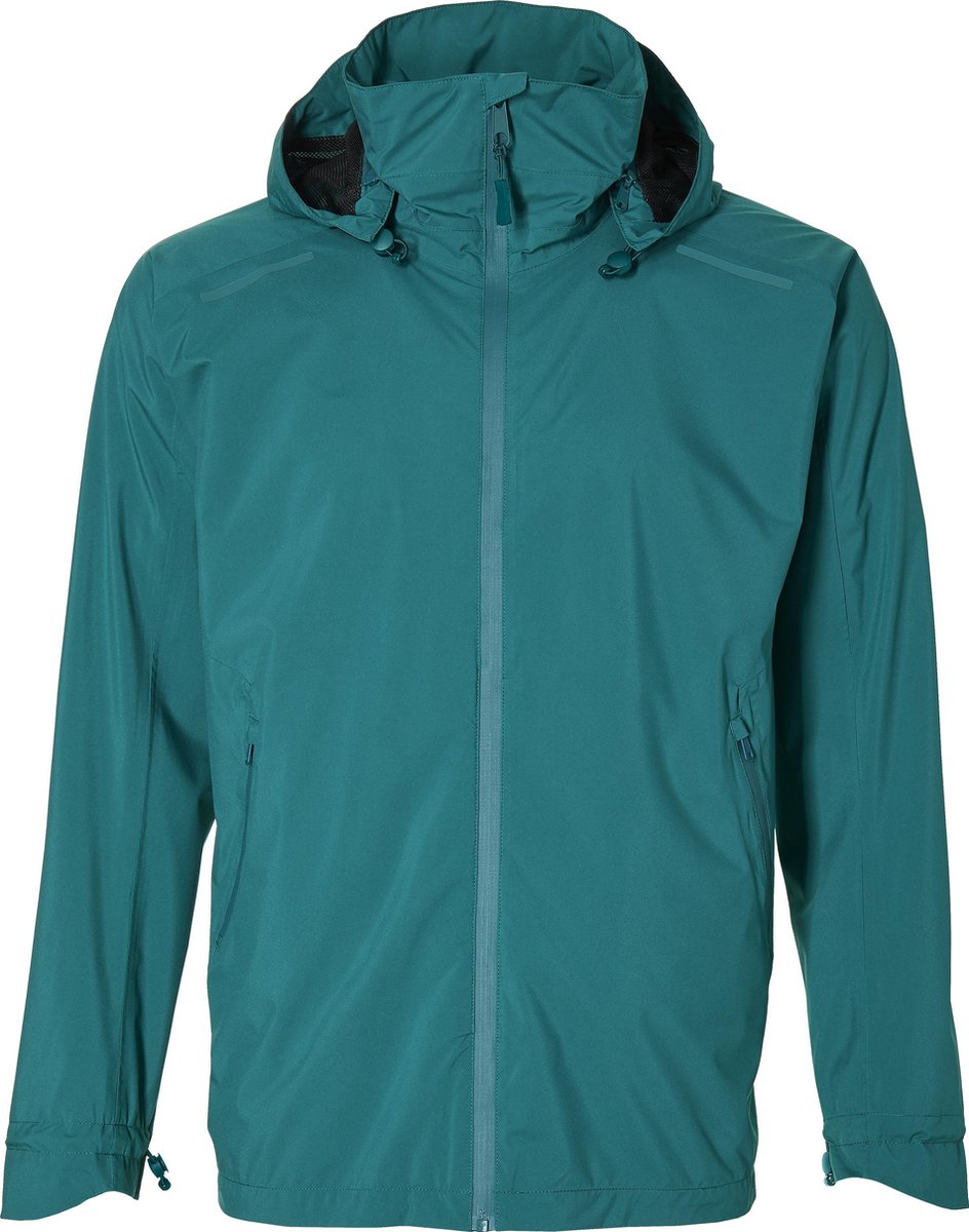 jacket, softshell, teal, hooded, zipper