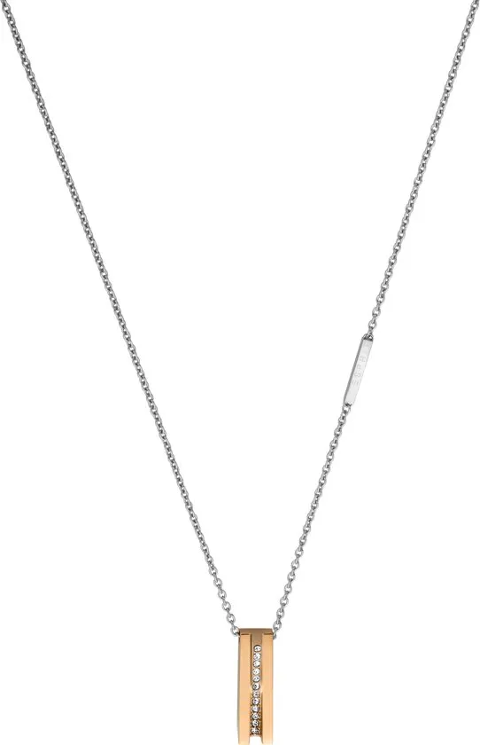 Esprit ESNL00182442 Luna Collier - Staal - Rosékleurig