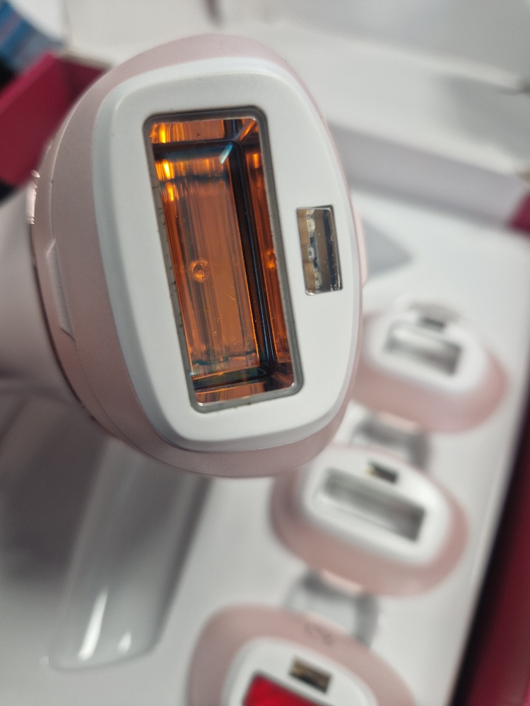 epilator, pelot, vin, orange, connector