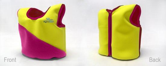 New Swim Trainer Jacket Size 2(2-3 yr)Girls pink/Yellow