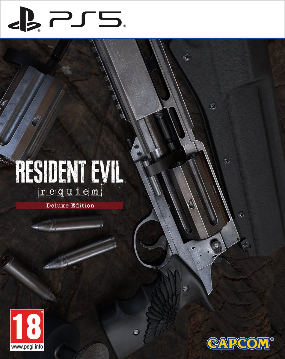 resident evil, reliquem, deluxe edition, gun, capsom logo