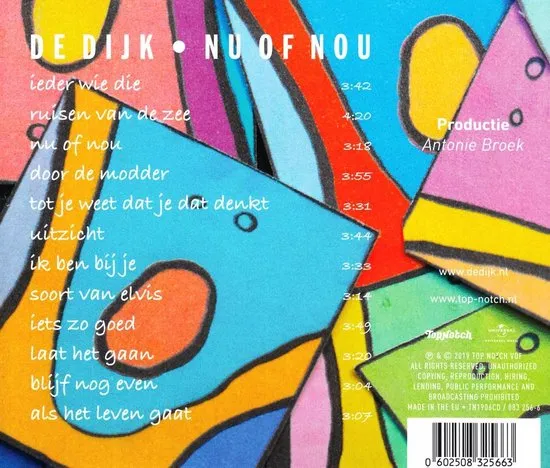 De Dijk - Nu Of Nou (CD)
