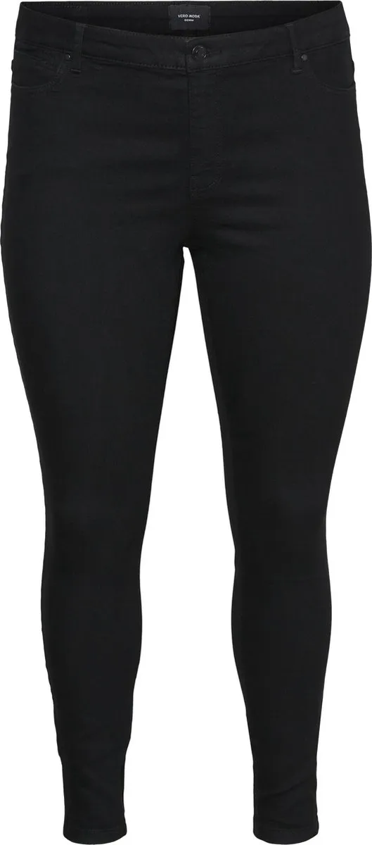 broek, jeans, zwart, slim-fit, kleding
