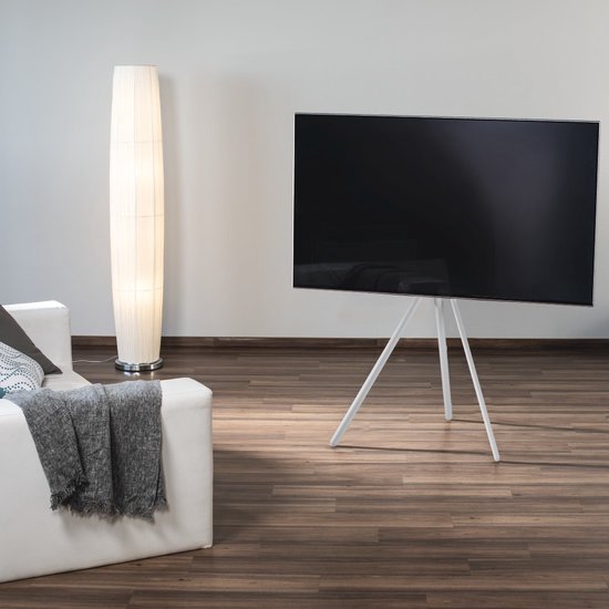 Hama Tv-standaard, vrijst. schildersezel, hoogte verstelb. 191 cm (75") 40 kgv