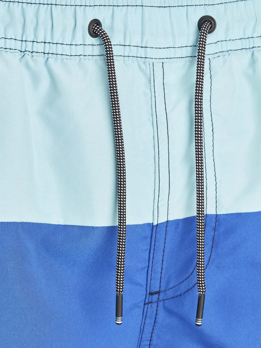 JACK&JONES Maat 48 PLUS JJIBALI JJSWIMSHORTS AKM COLORBLOC PS Heren Zwembroek