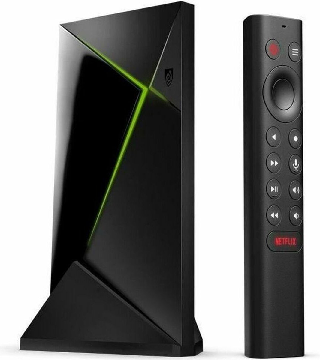 media-speler, tv-box, set-top-box, zwart, afstandsbediening