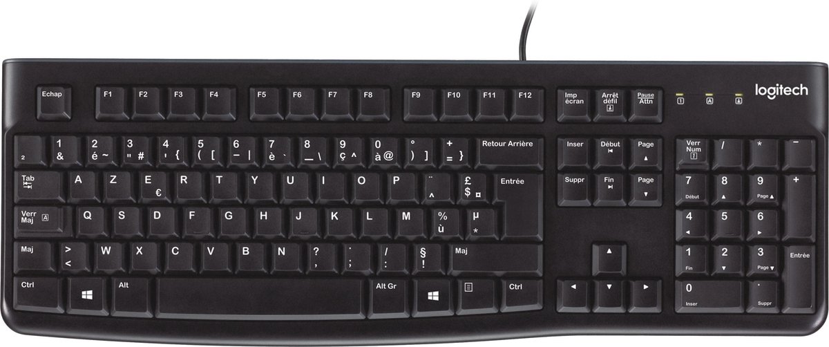 Logitech K120 - AZERTY indeling (Frans)