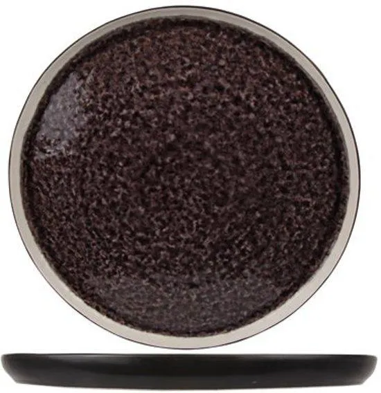 Cosy &amp; Trendy Laguna Viola Plat Bord -Donkerpaars - 31 cm
