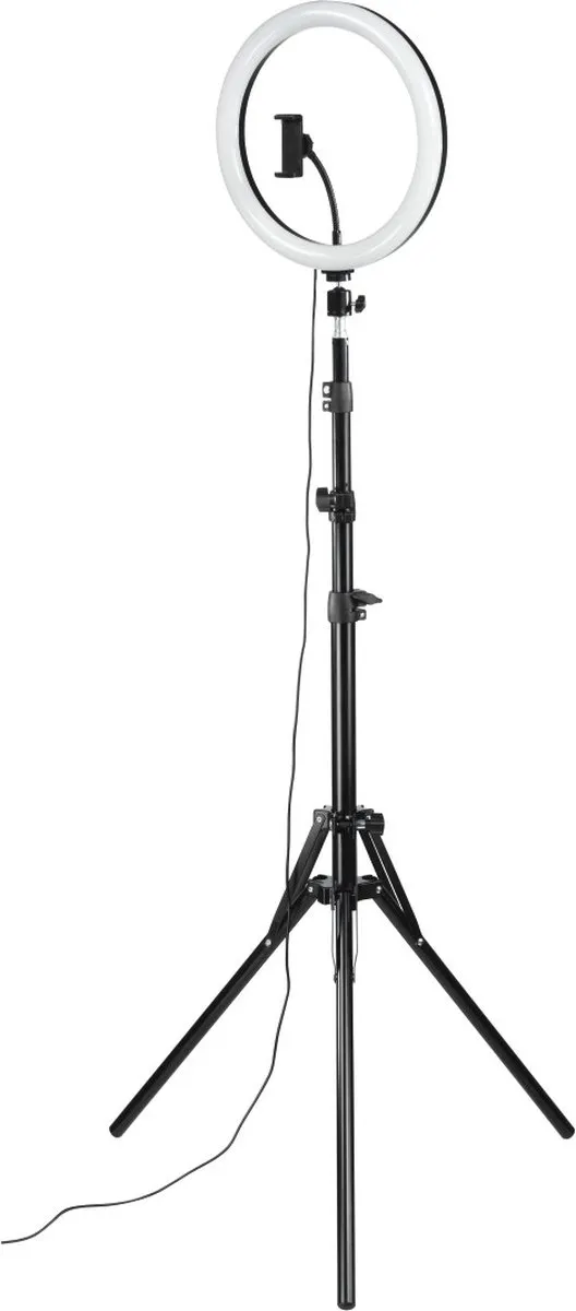 Hama Ringlamp met statief - t/m 215 cm - Ø 30 cm