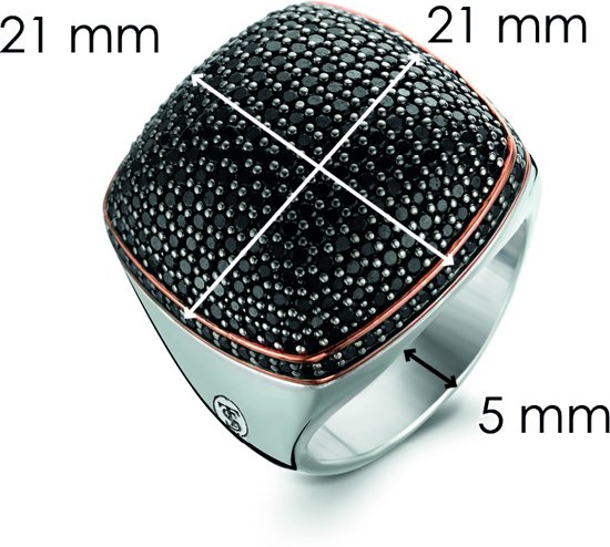 TI SENTO Milano Ring 1929BR - Maat 18.50mm