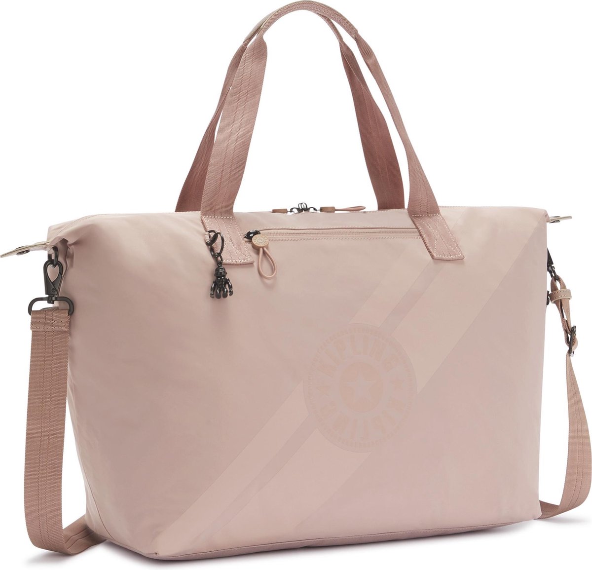 Kipling Art M Schoudertas - Clean Blush Stripe