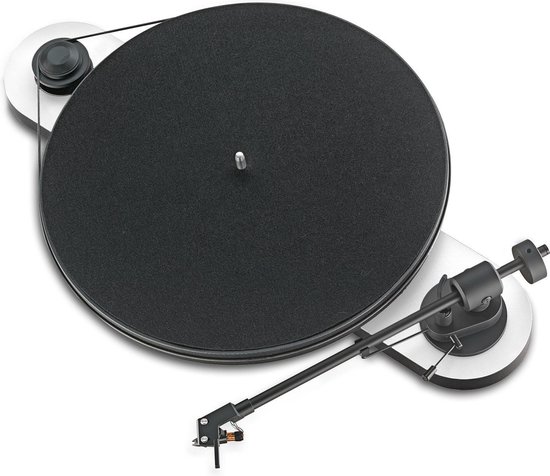 Pro-Ject Elemental USB OM5e Platenspeler - Wit/Zwart