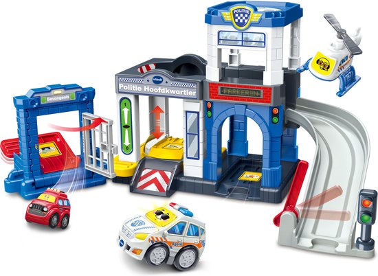 Vtech Toet Toet Politie Hoofdkwartier - Inclusief Agent Alex - Educatief Speelgoed - Tijd om Boeven
