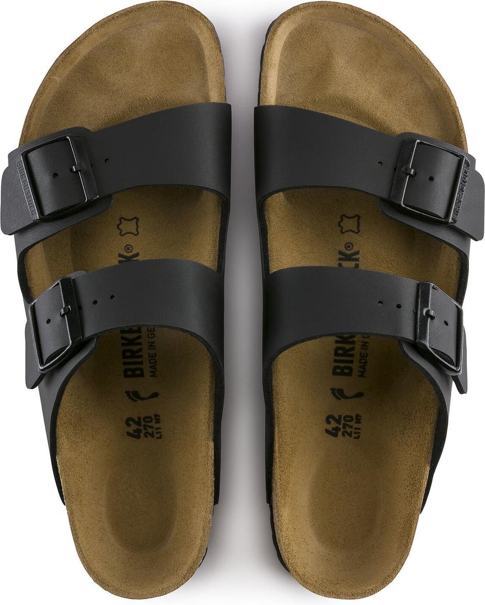 Birkenstock -maat 43 - Slippers Heren Arizona - 051791 Black