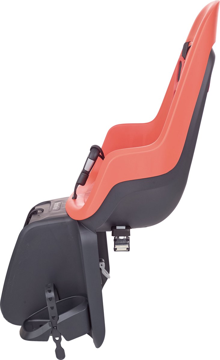 Bobike One Maxi E-BD/bagagedragermontage - Fierce Flamingo - fietsstoeltje - kinderzitje - achterzitje - fietszitje - voor achterdrager van een fiets of e-bike