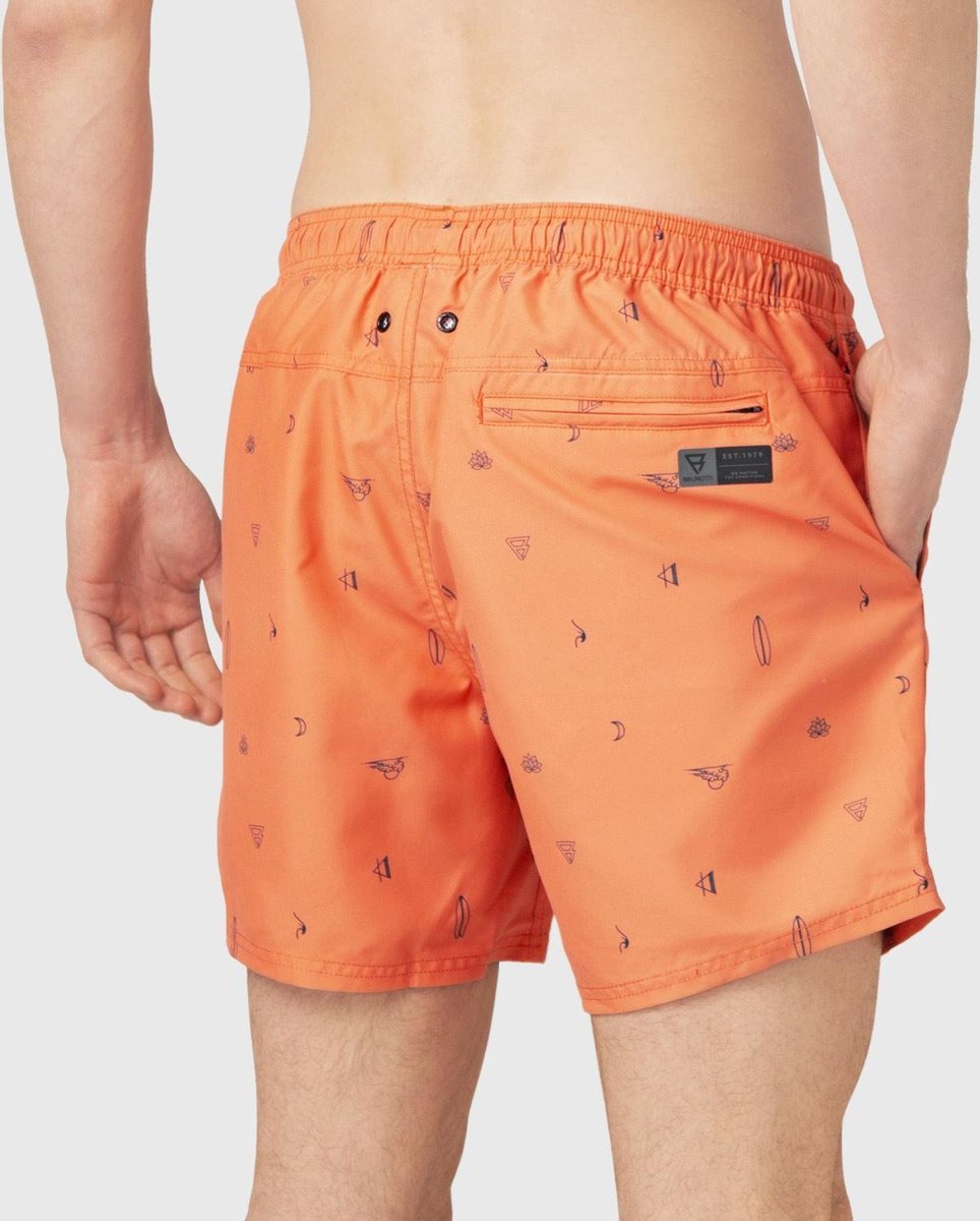 Brunotti - Maat L - CrunECO-Mini-N Mens Short - Flamingo