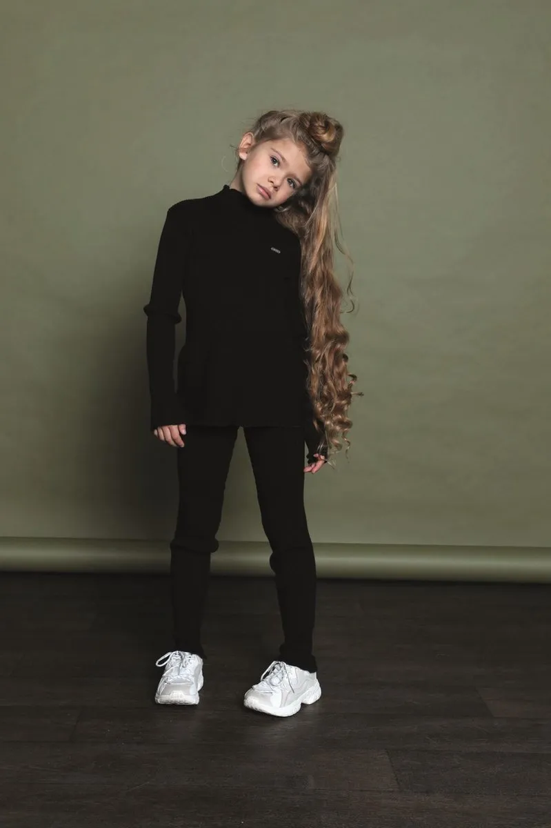 Le Chic - Maat 152 - Heather Meisjes Legging