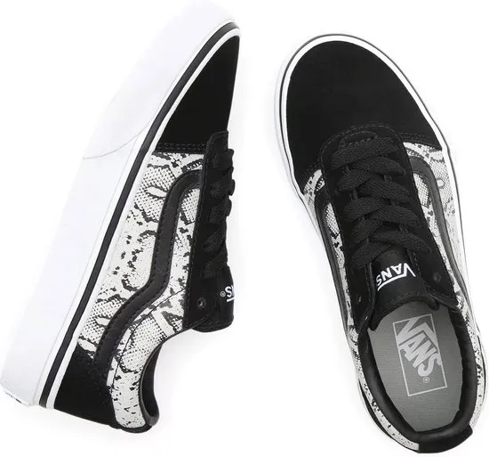 Vans Sneakers - Maat 33 - Unisex - zwart - grijs