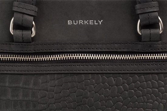 BURKELY Croco Cody Handbag S Handtas - Zwart