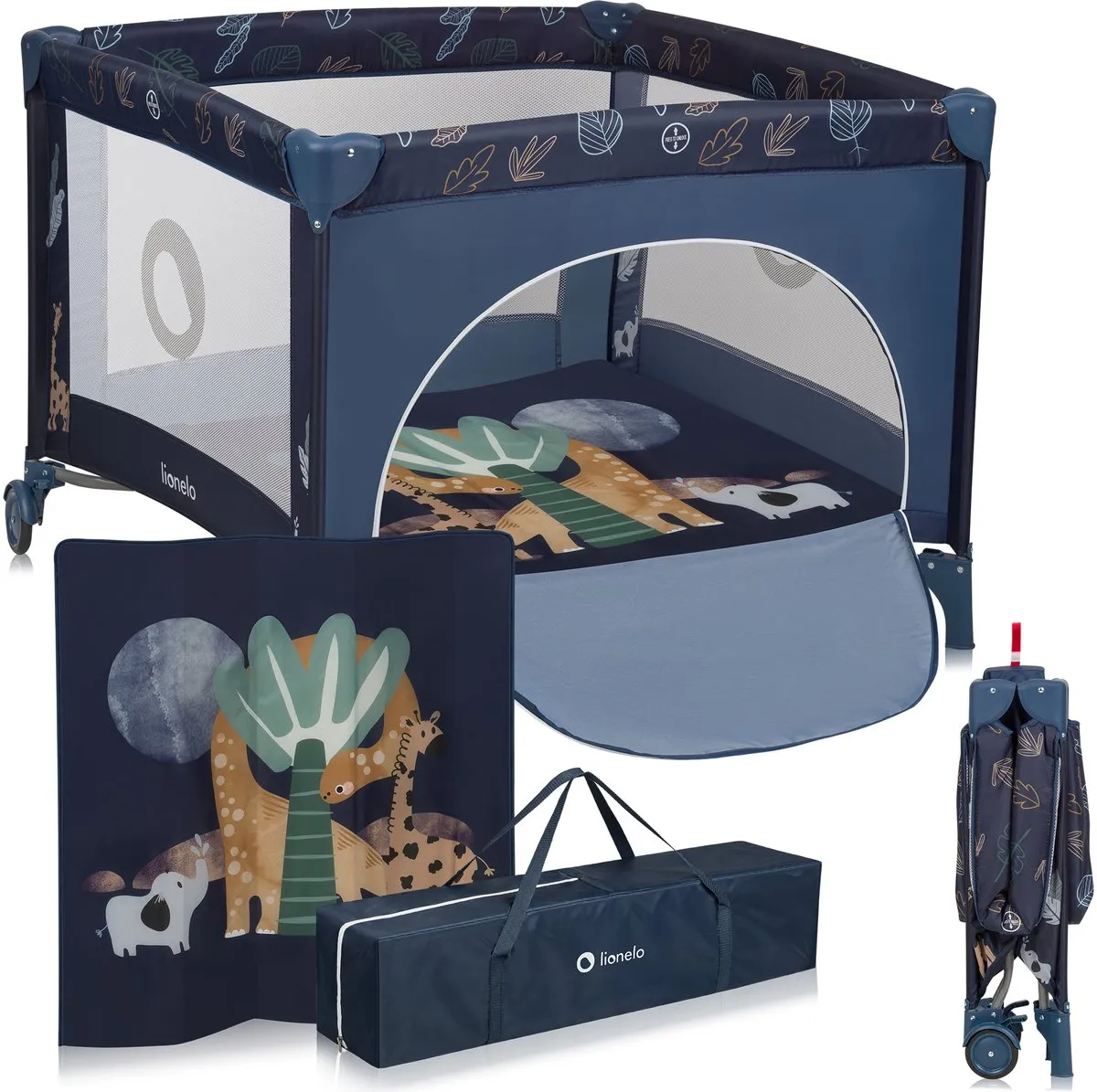 cabin bed, playpen, travel bag, folding crib, set with mat