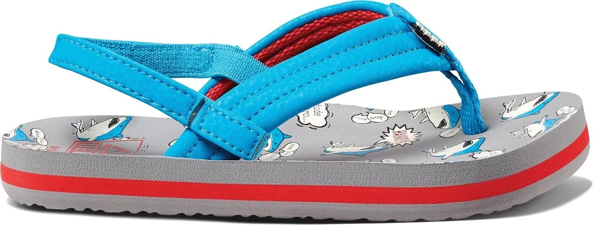 Reef Little Ahi Slippers - Maat 19/20 - Nom/Nom