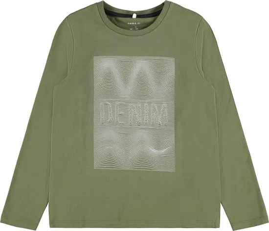 NAME IT - Maat 122-128 - KIDS NKMBABAK LS TOP Jongens T-shirt