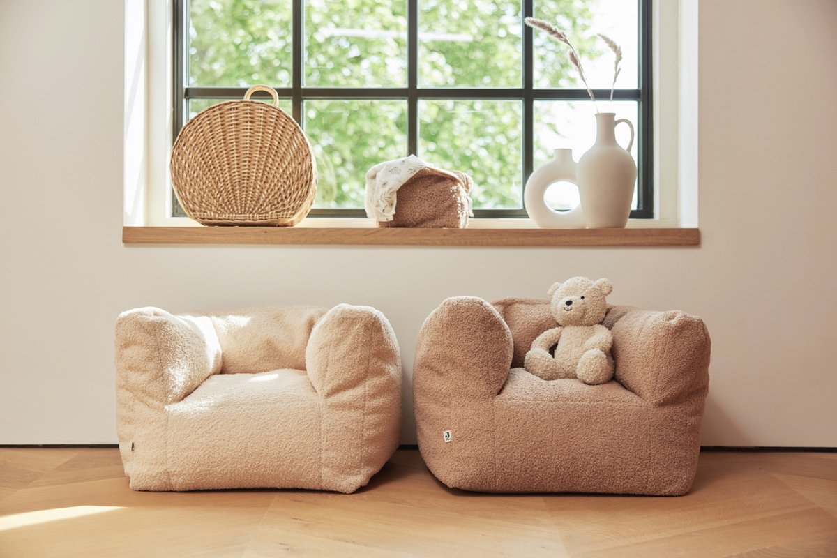 Jollein Kinderfauteuil Boucle - Biscuit