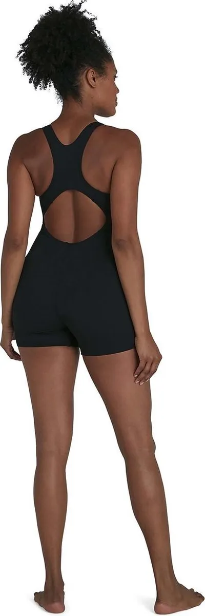 Speedo Maat 42 End Essential Legsuit Badpak Dames  - Black