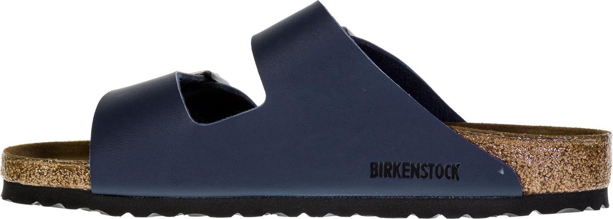 Birkenstock - Maat 41 - Arizona BF Regular Heren Slippers - Blue