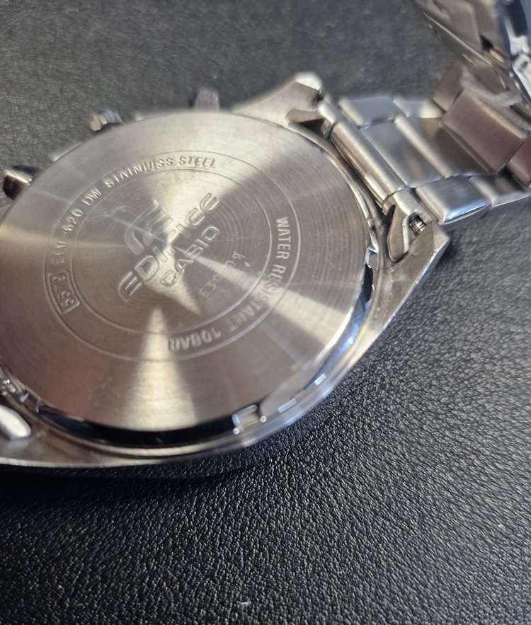 horloge, rond, roestvrij staal, draagbaar, geschikt voor water