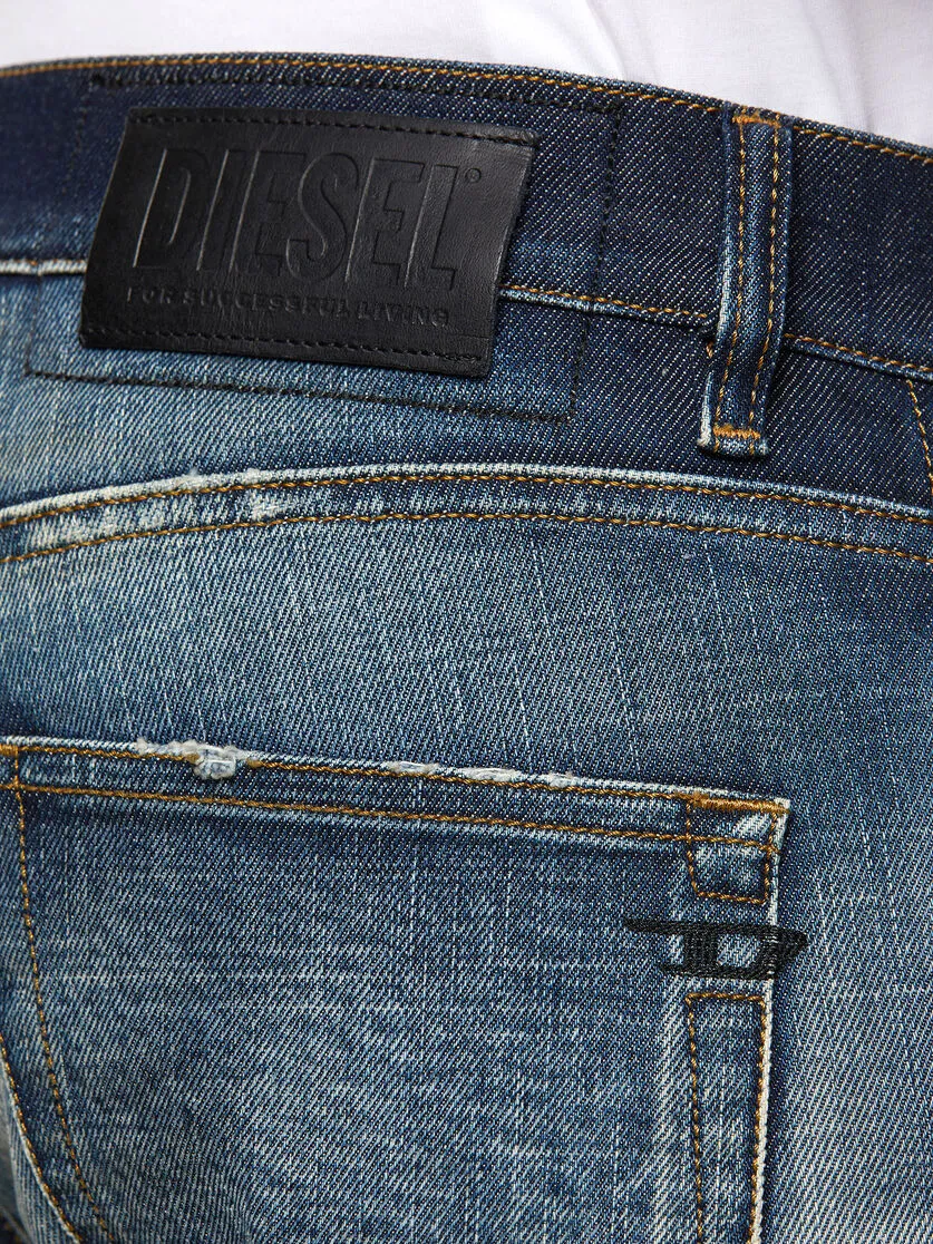 Diesel heren jeans D-strukt  - W28-L32 - slim - blauw - 0092l
